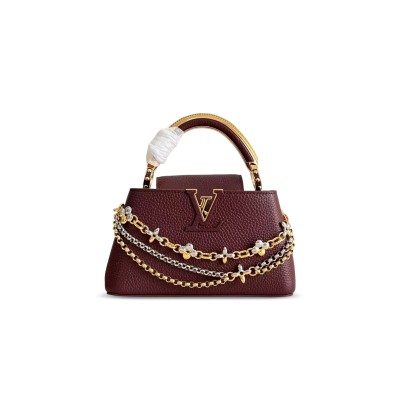LOUIS VUITTON CAPUCINES EAST-WEST MINI M26345 (22*12*8cm)